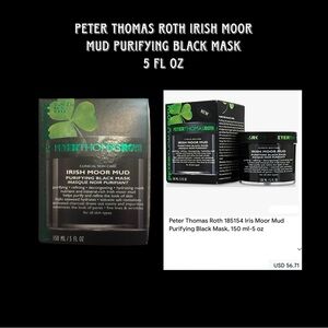 Peter Thomas Roth Irish Moor Mud Purifying Black Mask 150ml/5 fl oz